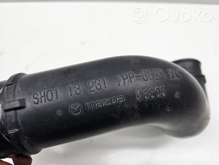 Mazda 6 Tube d'admission de tuyau de refroidisseur intermédiaire SH0113231