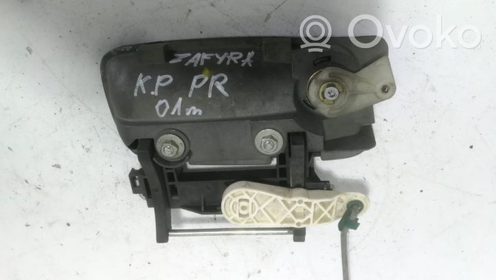 Opel Zafira A Front door exterior handle PA6GF40