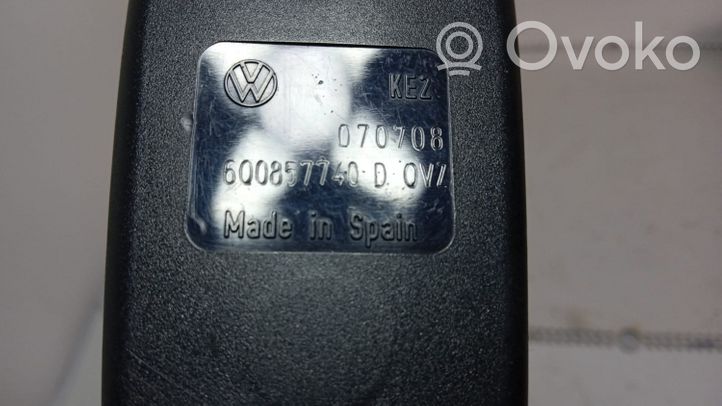 Seat Ibiza IV (6J,6P) Rear seatbelt buckle 600857740