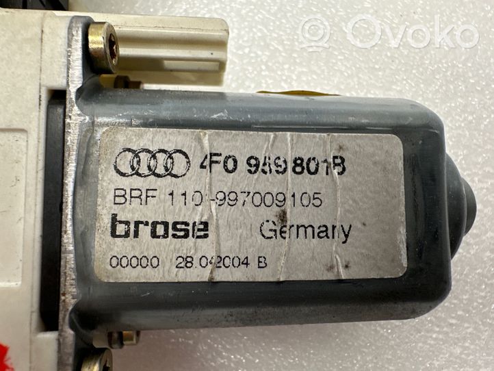 Audi A6 S6 C6 4F Moteur de lève-vitre de porte avant 4F0959801B