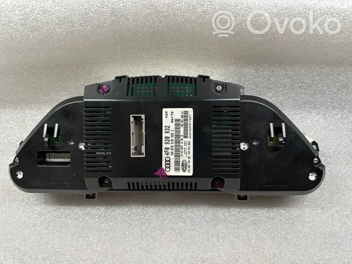 Audi A6 S6 C6 4F Compteur de vitesse tableau de bord 4F0910930C