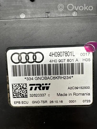 Audi A6 S6 C7 4G Jarrujärjestelmän ohjainlaite/moduuli 4H0907801L