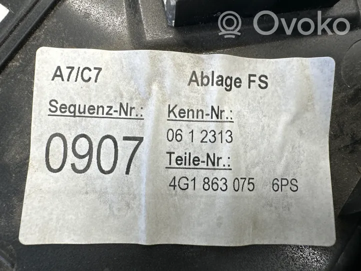 Audi A6 S6 C7 4G Element deski rozdzielczej / dół 4G1863075