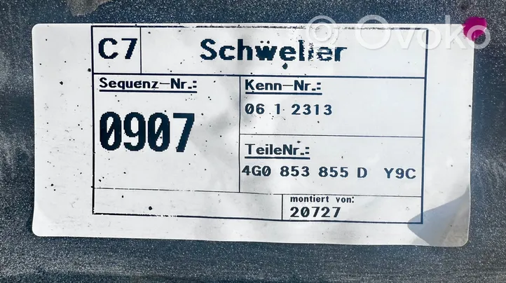 Audi A6 S6 C7 4G Schweller 4G0853855D