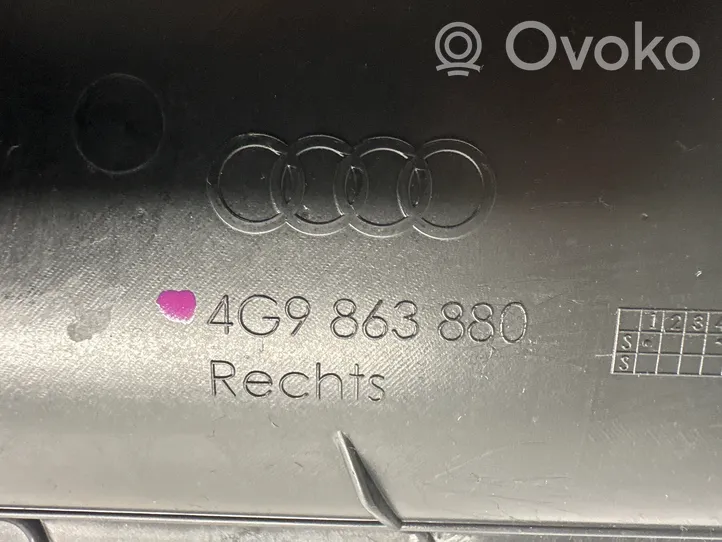 Audi A6 S6 C7 4G seitliche Verkleidung Kofferraum 4G9863880