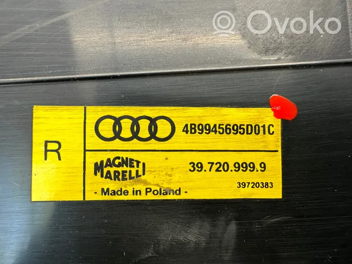 Audi A6 S6 C5 4B Marco de soporte de la matrícula 4B9945695D