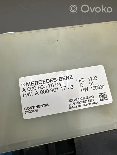 Mercedes-Benz E W238 Izmešu attīrīšanas vadības bloks A0009007604