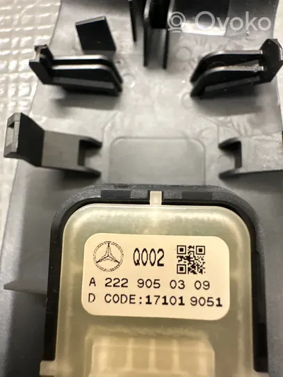 Mercedes-Benz E W238 Interruttore di controllo dell’alzacristalli elettrico A2229050309