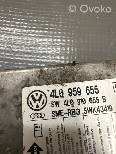 Audi Q7 4L Gaisa spilvenu vadības bloks 4L0959655