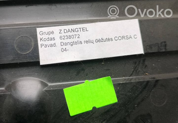 Opel Corsa C Pokrywa skrzynki bezpieczników 13140089