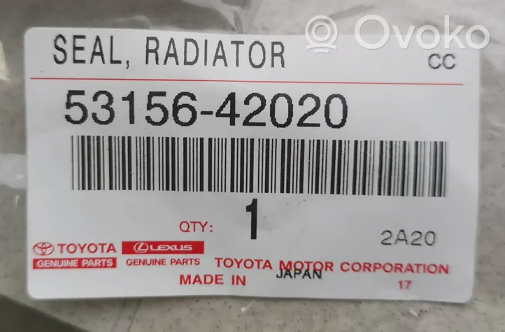Toyota RAV 4 (XA40) Välijäähdyttimen ilmanohjauksen ilmakanava 5315642020