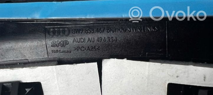 Audi RS4 B9 Listwa pod lampę tylną 8W9853467