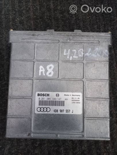 Audi A8 S8 D2 4D Unité de commande, module ECU de moteur 4D0907557J