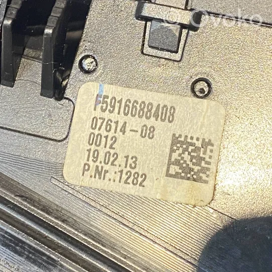 BMW 5 F10 F11 Moldura protectora de la rejilla de ventilación lateral del panel 0761408