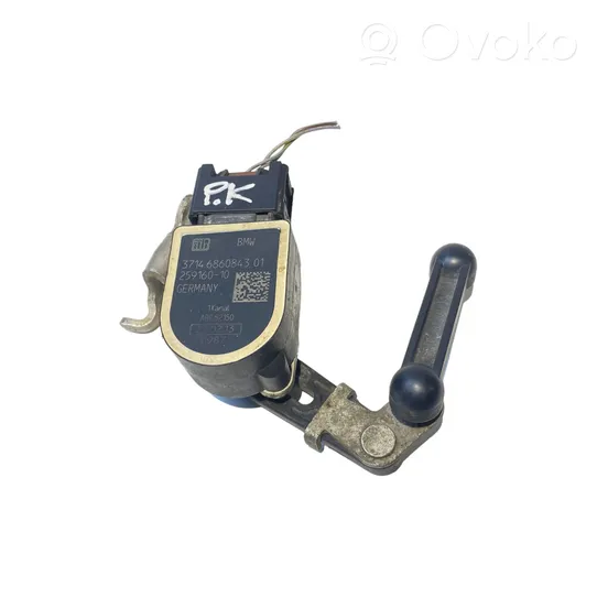 BMW 5 F10 F11 Sensore di livello faro/fanale 6860843