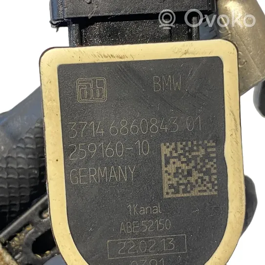 BMW 5 F10 F11 Czujnik poziomowania świateł osi przedniej 6860843