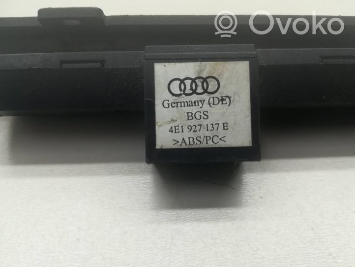 Audi A8 S8 D3 4E Set di interruttori 4e1927137e