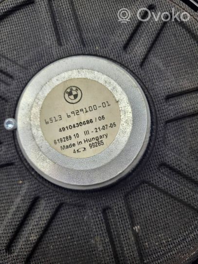 BMW 5 E60 E61 Subwoofer-bassokaiutin 691935304