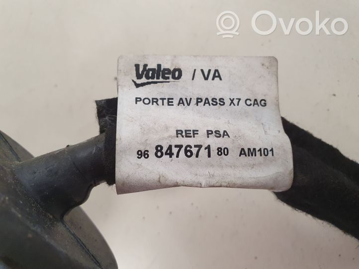 Citroen C5 Faisceau de câblage de porte avant 9684767180