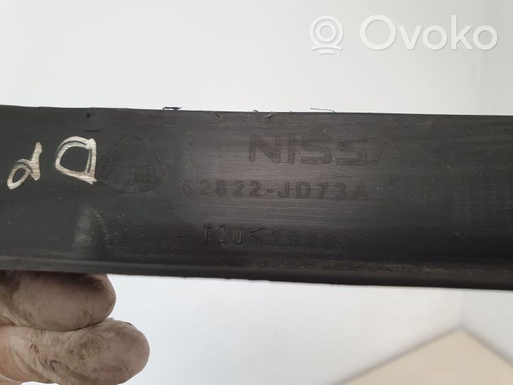 Nissan Qashqai Välijäähdyttimen ilmanohjauksen ilmakanava 62822JD73A