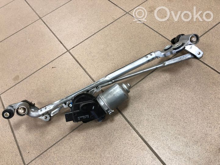 BMW X5 F15 Tringlerie et moteur d'essuie-glace avant 7292654