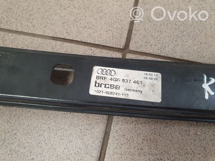 Audi A6 S6 C7 4G Fensterhebermechanismus ohne Motor Tür vorne 4G0837461