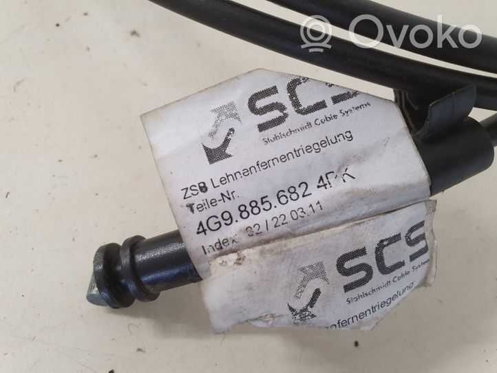 Audi A6 S6 C7 4G Cavo/maniglia sedile posteriore 4G9885682