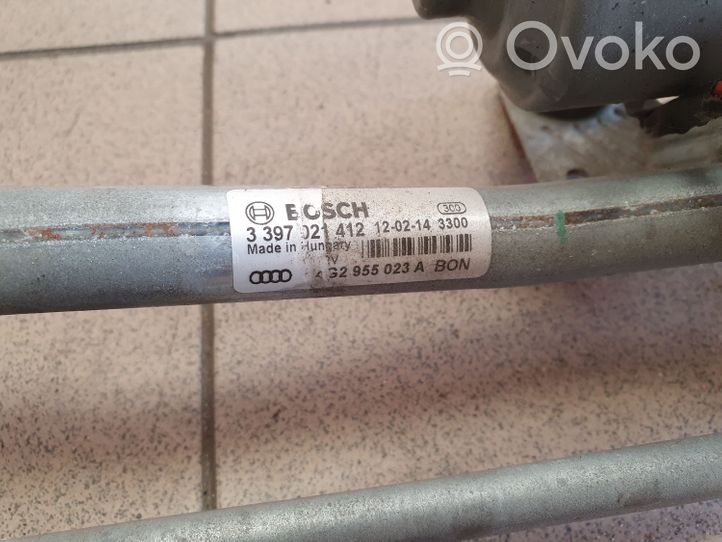 Audi A6 S6 C7 4G Tiranti e motorino del tergicristallo anteriore 4G2955119