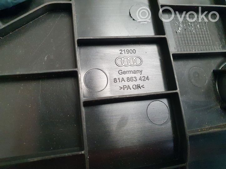 Audi Q2 - Staffa di montaggio copertura ripiano portaoggetti 81A863424