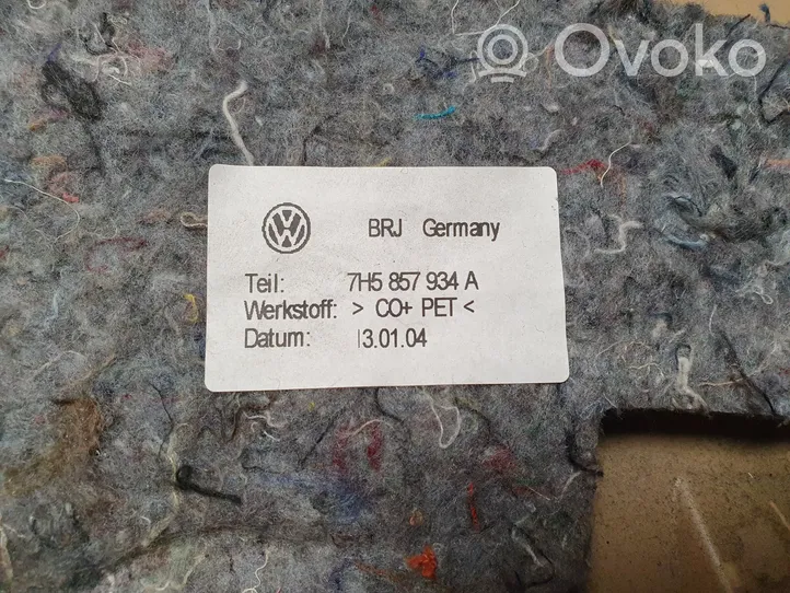 Volkswagen Multivan T5 Panelės apdailos skydas (apatinis) 7H5857934A