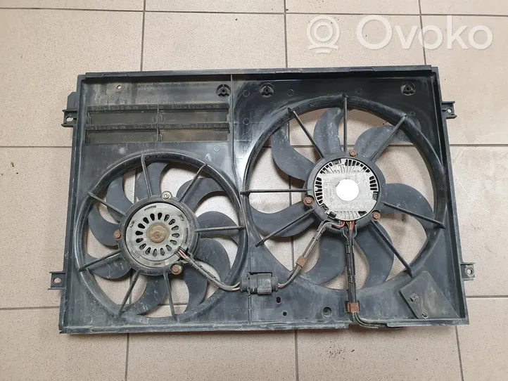 Volkswagen PASSAT B6 Ventilateur de refroidissement de radiateur électrique 1K0121207AD