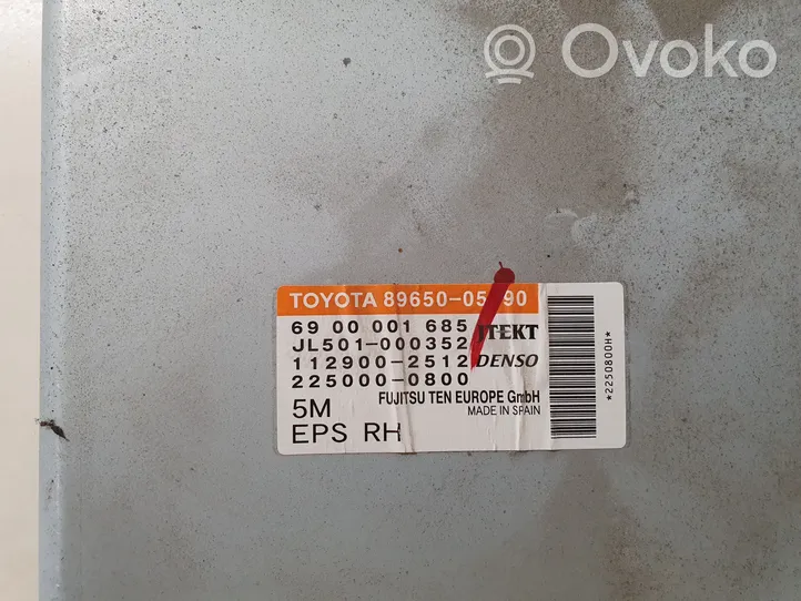 Toyota Avensis T270 Vairo stiprintuvo valdymo blokas 8965005090