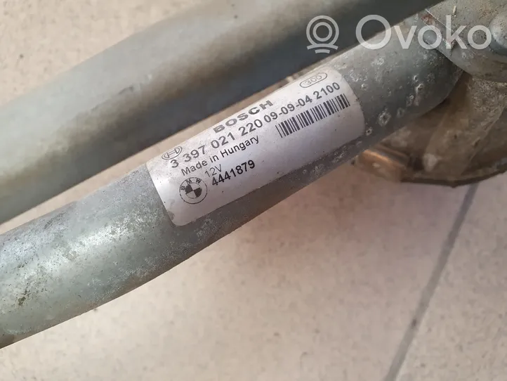 BMW 7 F01 F02 F03 F04 Mechanizm i silniczek wycieraczek szyby przedniej / czołowej 4441879