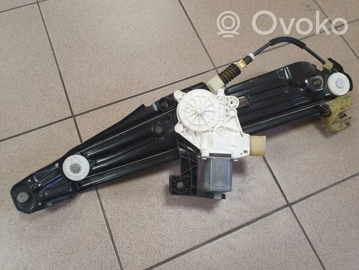 BMW 7 F01 F02 F03 F04 Mécanisme lève-vitre de porte arrière avec moteur 7182095