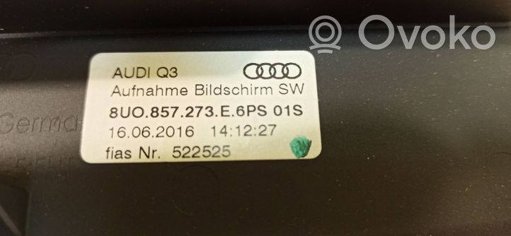 Audi Q3 8U Ekranas/ displėjus/ ekraniukas 8U0857273E