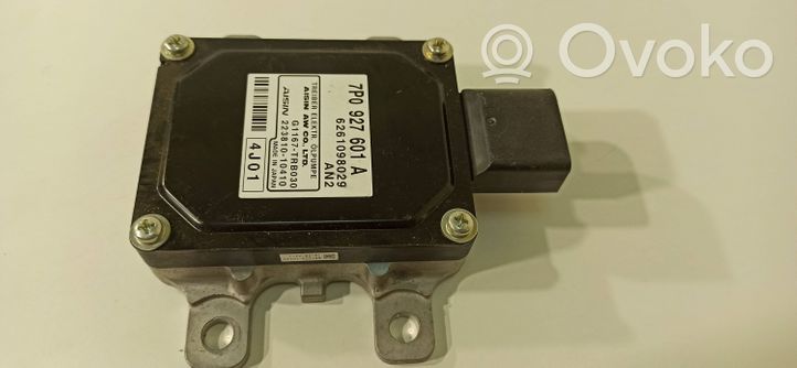 Volkswagen Touareg II Module de commande suspension pneumatique arrière 7P0927601A