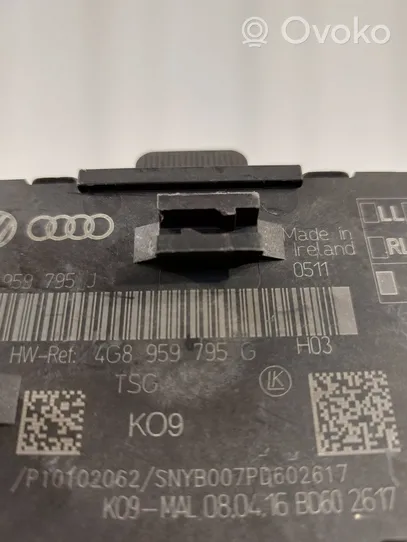 Audi A6 S6 C7 4G Centralina/modulo portiere 4G8959795G