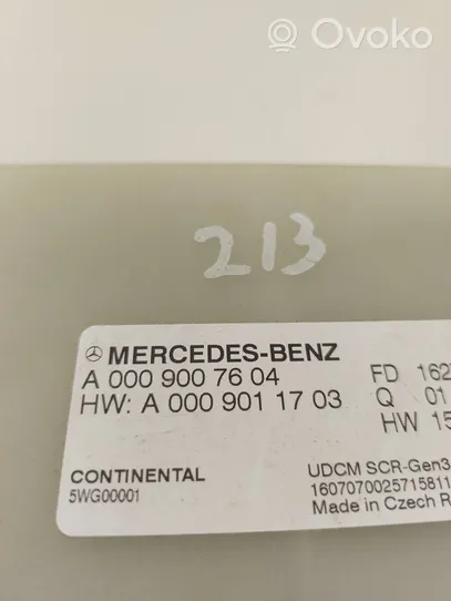 Mercedes-Benz E W213 Izmešu attīrīšanas vadības bloks A0009007604