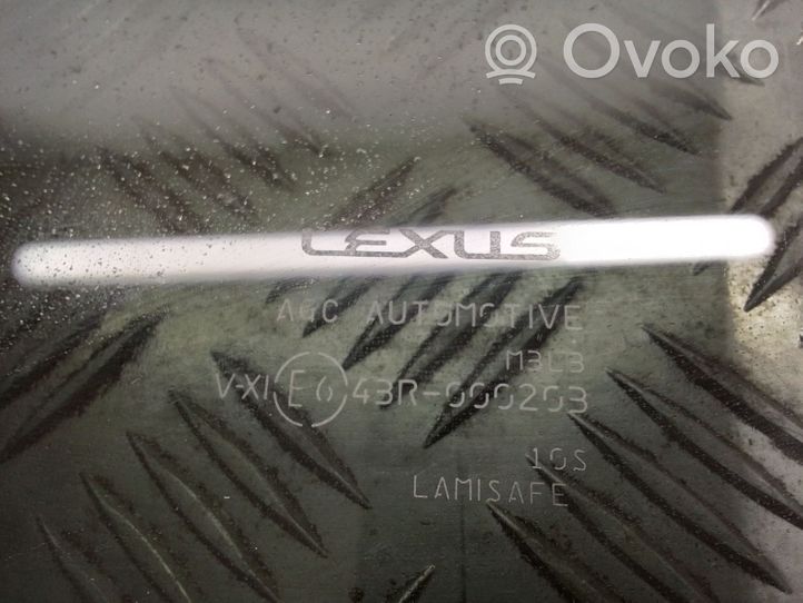 Lexus RX 450H Szyba drzwi tylnych 