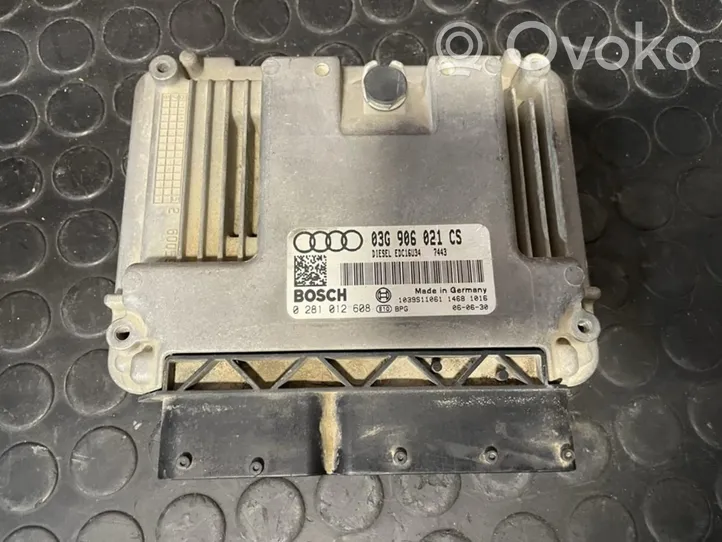 Audi A3 S3 8P Engine control unit/module 03G906021CS