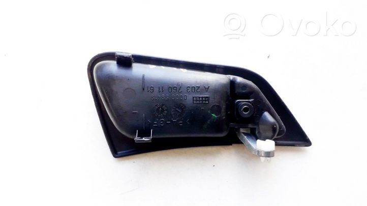 Mercedes-Benz CLC CL203 Maniglia interna per portiera anteriore a2037601161