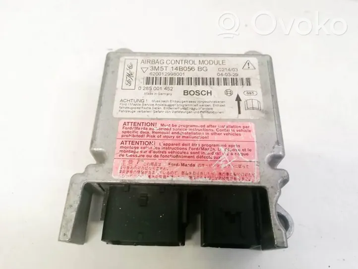 Ford Focus C-MAX Airbag control unit/module 3M5T14B056BG