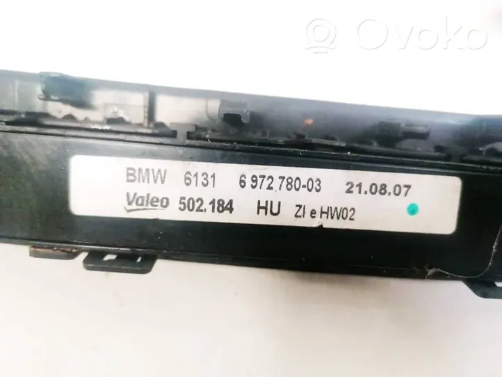 BMW X5 E70 Commutateur de capteur de stationnement (PDC) 6131697278003