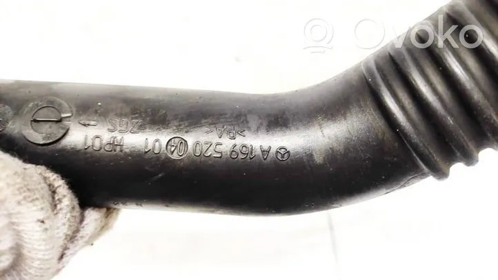 Mercedes-Benz B W245 Tube d'admission de tuyau de refroidisseur intermédiaire A1695200401