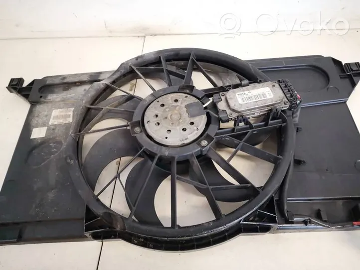 Volvo V50 Radiator cooling fan shroud 1137328558