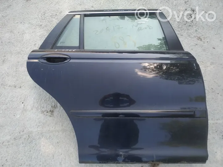 Jaguar X-Type Porte arrière juodos
