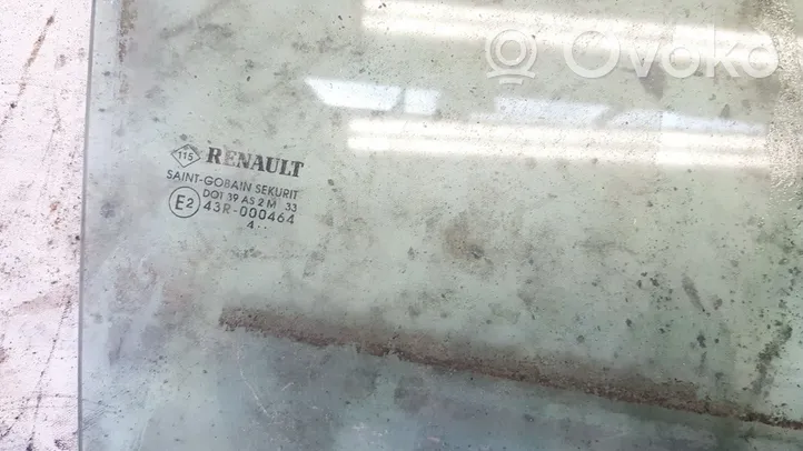 Renault Megane II Vetro del finestrino della portiera posteriore 