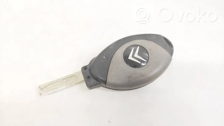 Citroen C3 Ignition key/card 