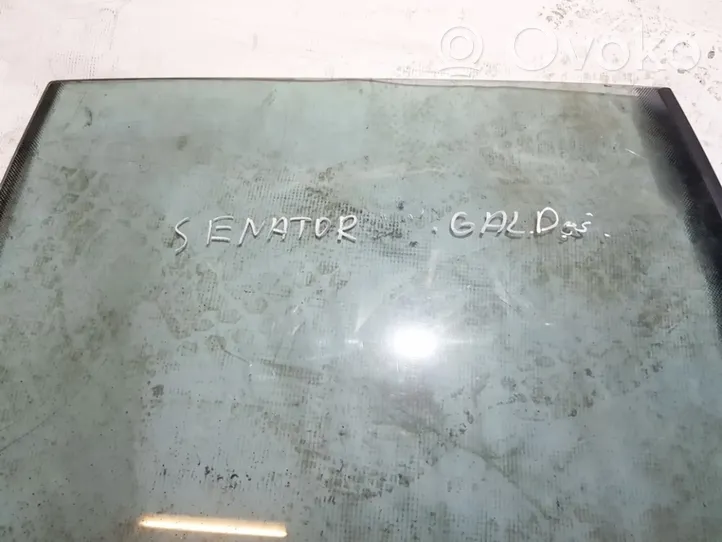 Opel Senator B Rear door window glass 