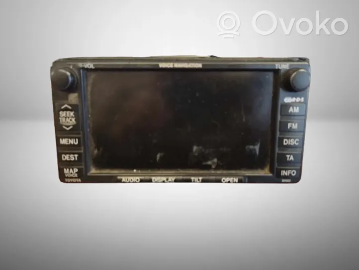 Toyota Corolla Verso AR10 Panel / Radioodtwarzacz CD/DVD/GPS 8612064010EX